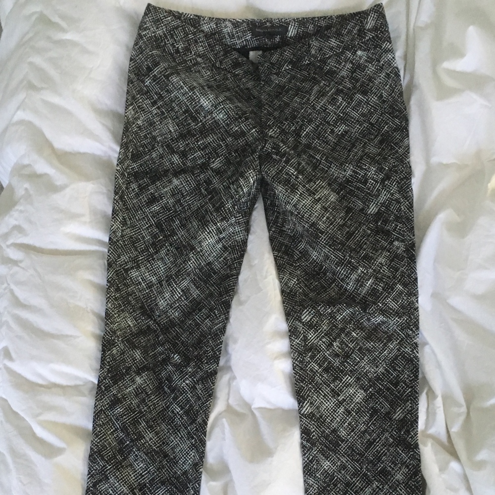 Black/White Sloan 4P Banana Republic Pant